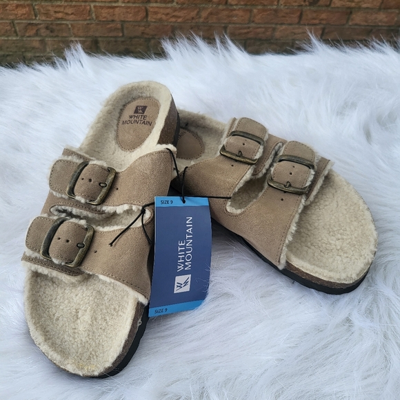 White Mountain Lined Sandals - Picture 5 of 6